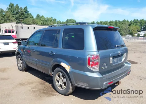 2006 Honda Pilot Ex-L из США, поврежденный, VIN 2HKYF18656H520027